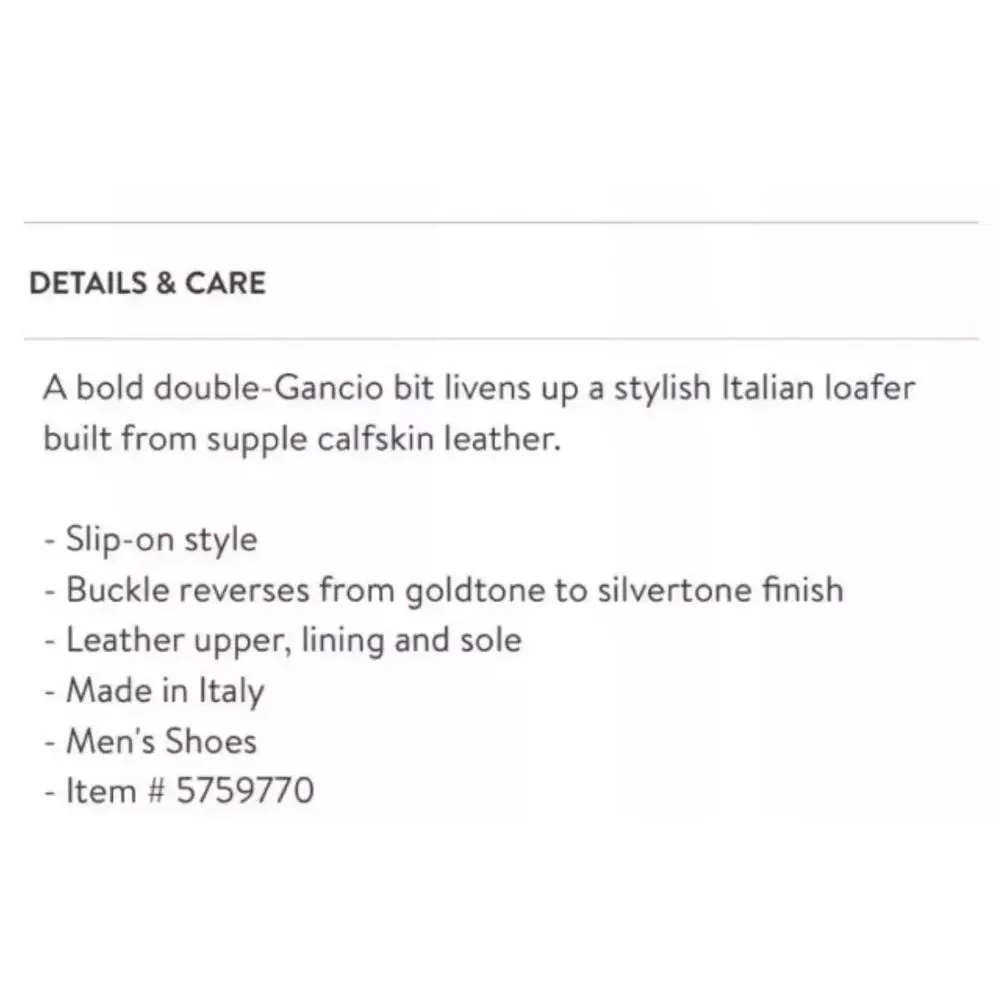 Ferragamo Loafers 8 EE